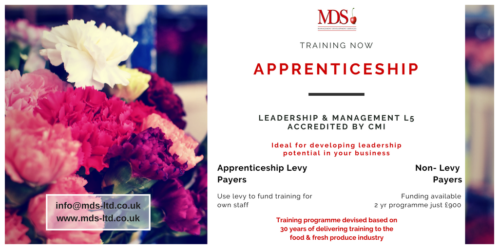 MDS Training Programme Becomes Apprenticeship